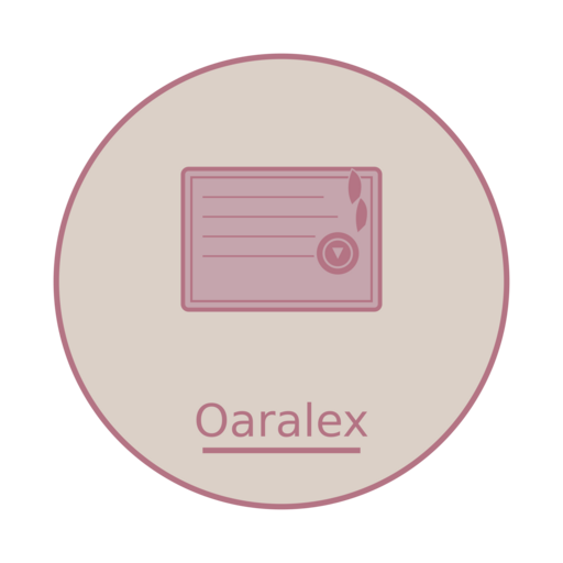 Логотип Oaralex